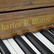 1989 Charles R Walter studio, oak - Upright - Studio Pianos